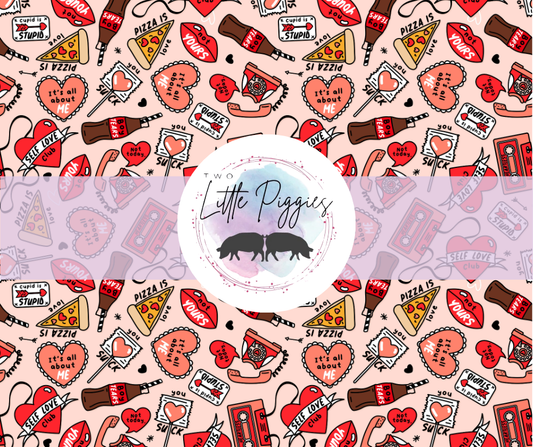 Printed Vinyl - Valentine - I Love Me
