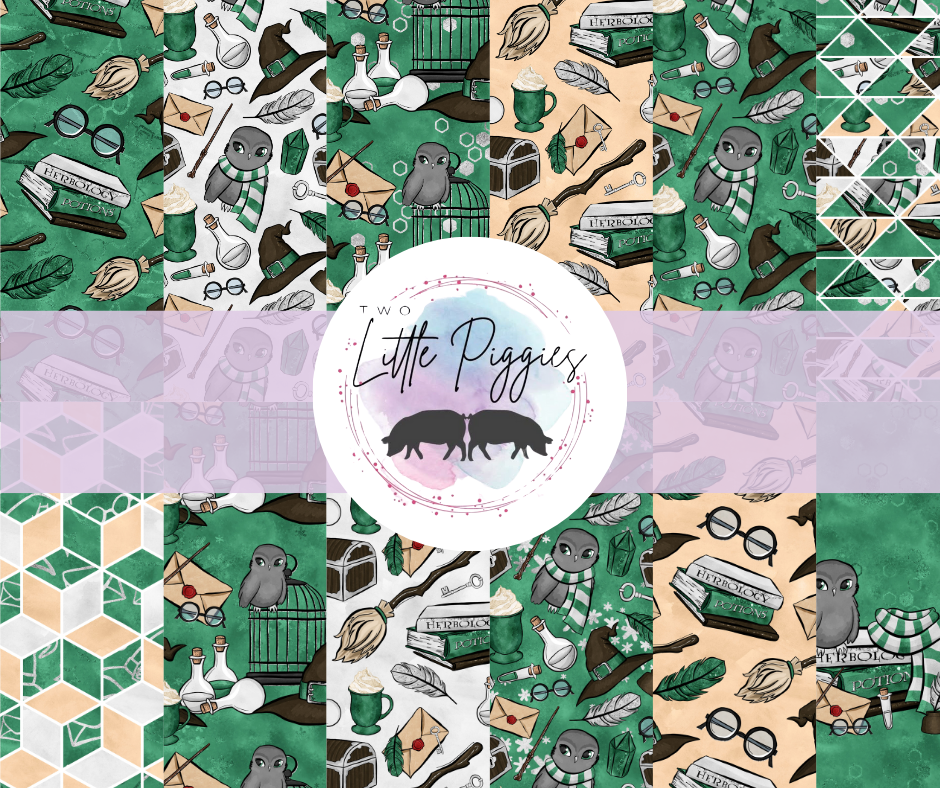 Printed Vinyl - HP - Slytherin