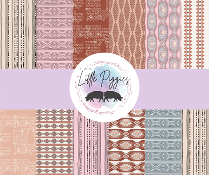 Printed Vinyl - Western Pattern 1 Collection