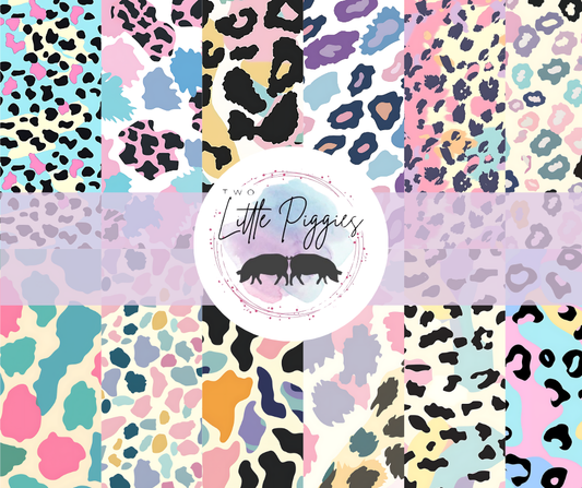 Printed Vinyl - Groovy Animal Print Collection