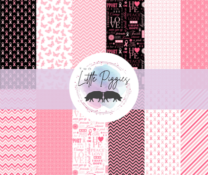 Printed Vinyl - Breast Cancer Awareness