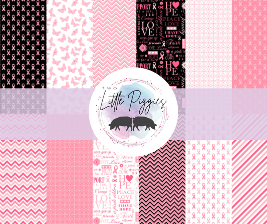 Printed Vinyl - Breast Cancer Awareness