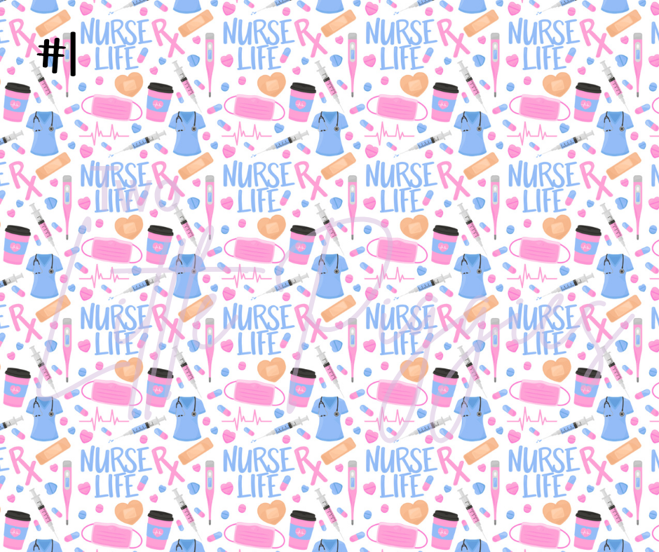 Printed Vinyl - Nursing Collection