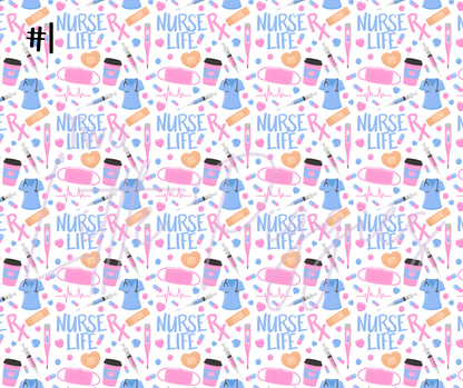 Printed Vinyl - Nursing Collection