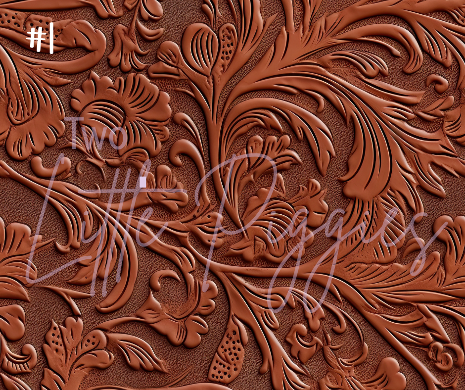 Printed Vinyl - Embossed Leather Collection