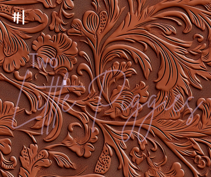 Printed Vinyl - Embossed Leather Collection