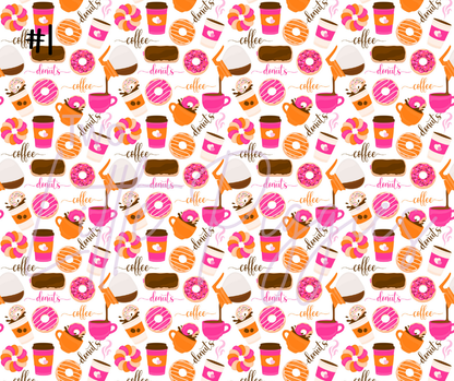 Printed Vinyl - Dunkin Donuts