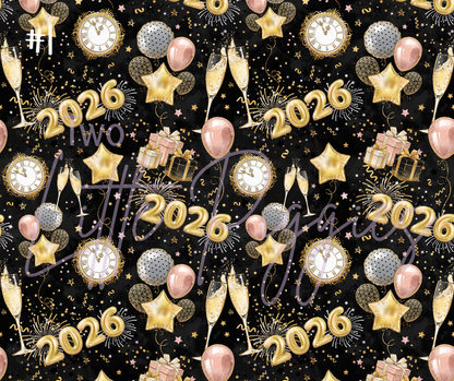 Printed Vinyl - New Years 2026