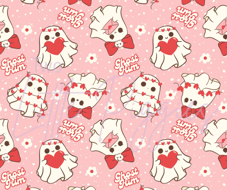 Printed Vinyl - Valentine - Ghost Him