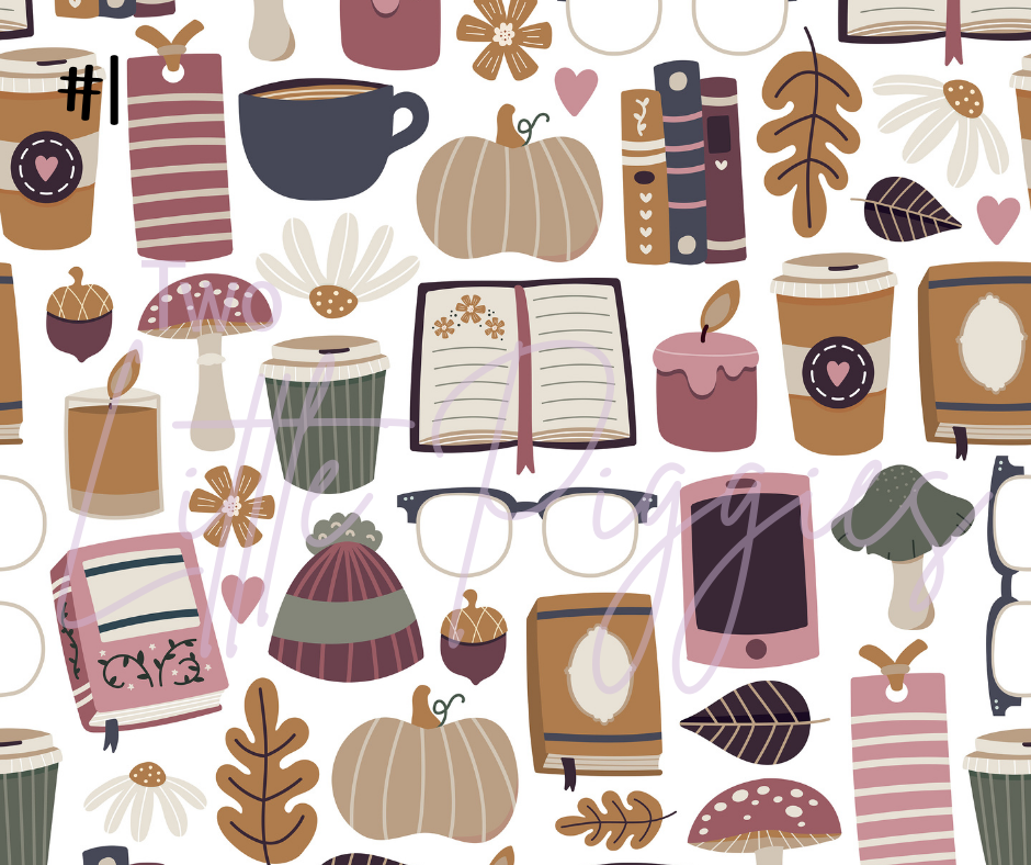 Printed Vinyl - Bookish Autumn