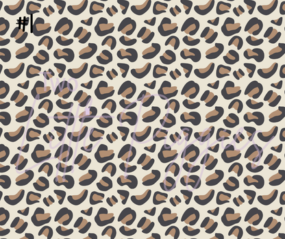 Printed Vinyl - Neutral Safari Collection