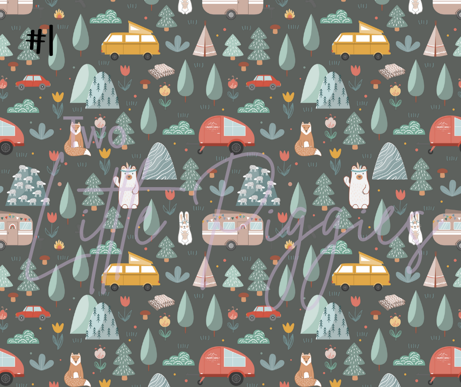 Printed Vinyl - Fun in the Outdoors