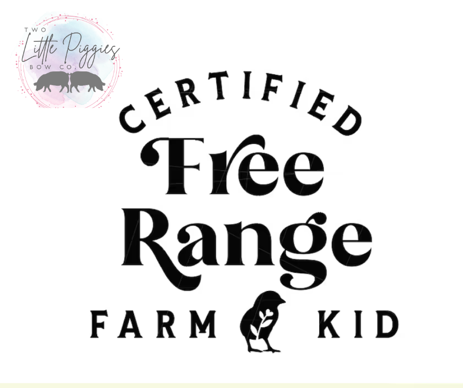 Certified Free Range Farm Kid