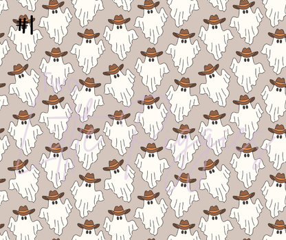 Printed Vinyl - Halloween - Hey Boo