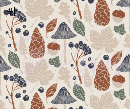Printed Vinyl - Rustic Fern