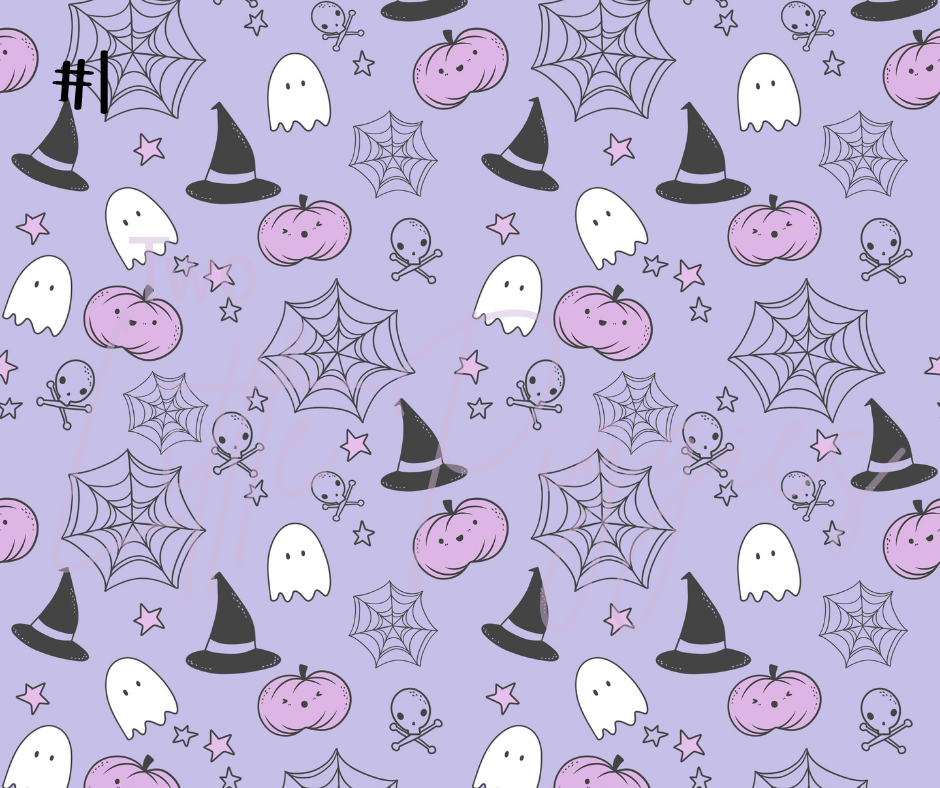 Printed Vinyl - Halloween - Cutesy Halloween