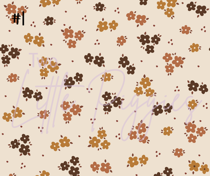 Printed Vinyl - Fall Floral