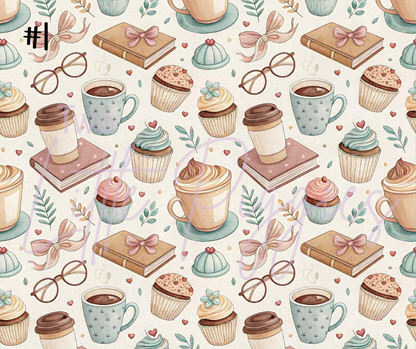 Printed Vinyl - Book Nook