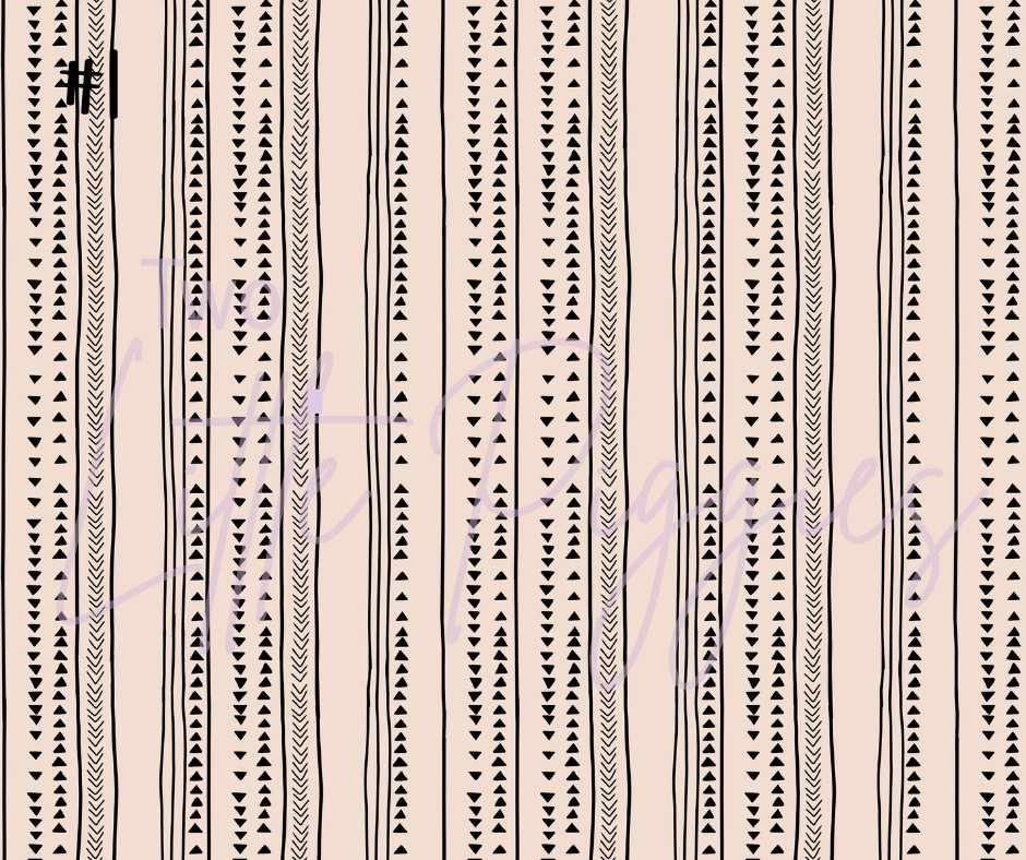 Printed Vinyl - Western Pattern 1 Collection