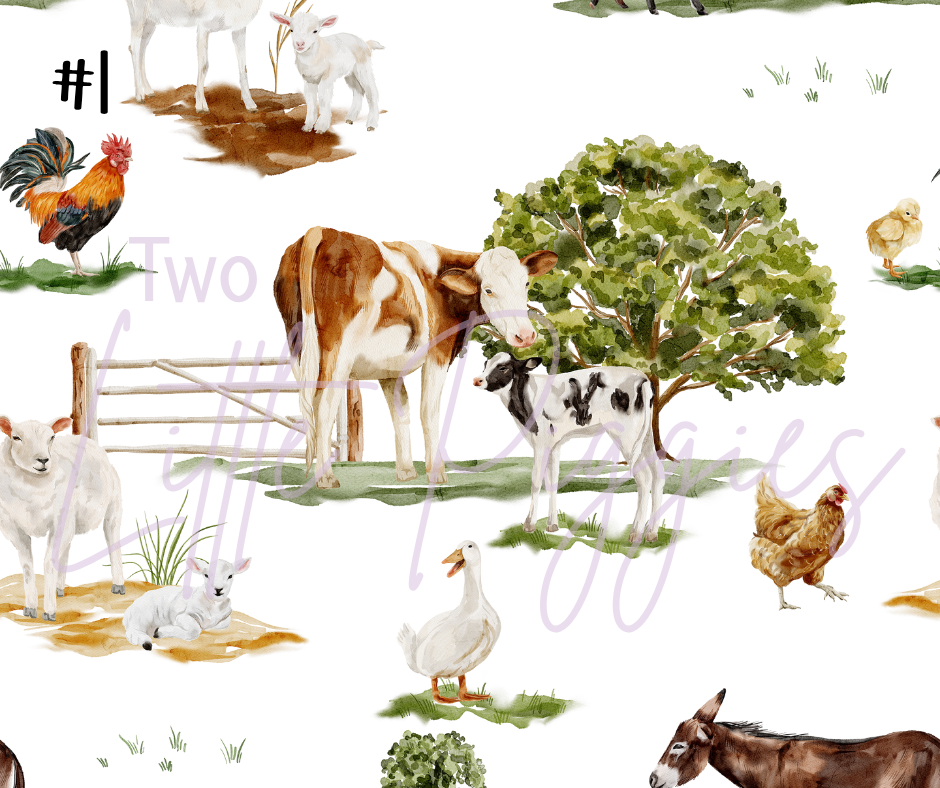 Printed Vinyl - Farmlife