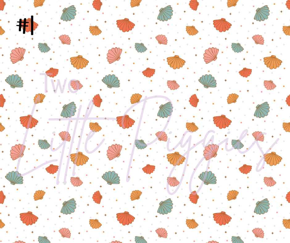 Printed Vinyl - Groovy Summer Collection