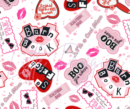 Printed Vinyl - Burn Book