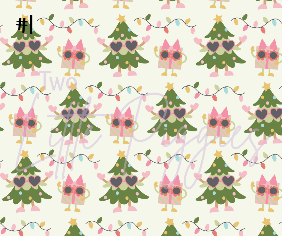 Printed Vinyl - Groovy Holiday