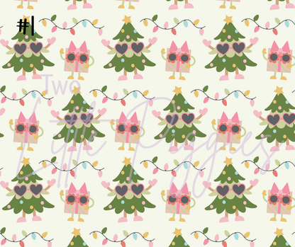 Printed Vinyl - Groovy Holiday