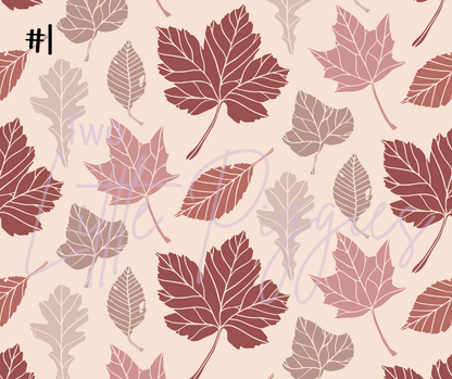 Printed Vinyl - Autumn Blush