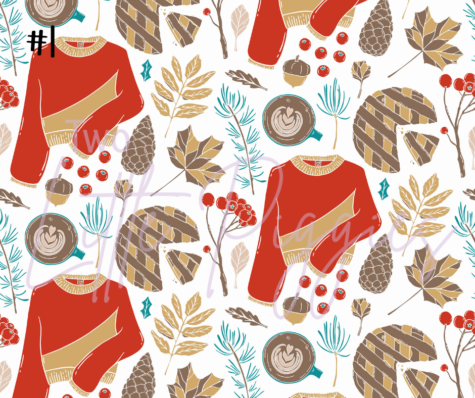 Printed Vinyl - Happy Holidays