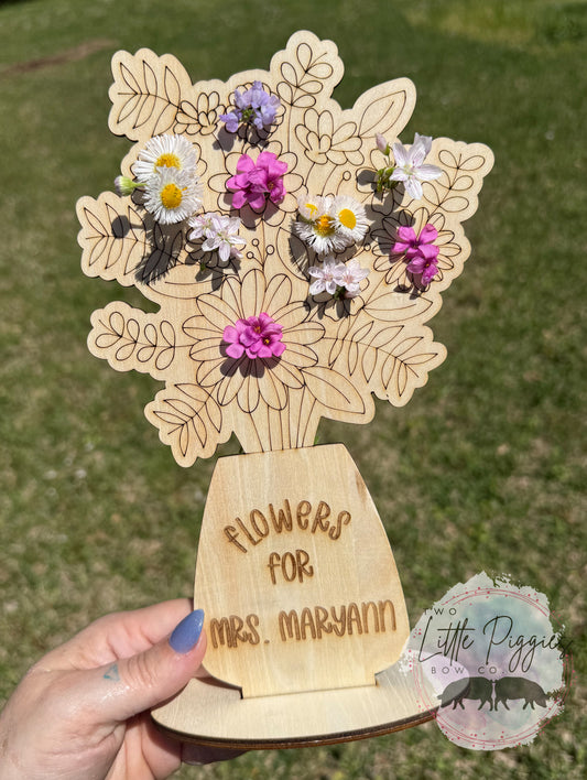 Custom Flowers for Holder