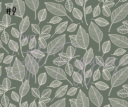 Printed Vinyl - Rustic Fern