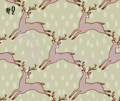Printed Vinyl - Winter Animals