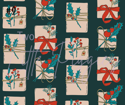 Printed Vinyl - Happy Holidays