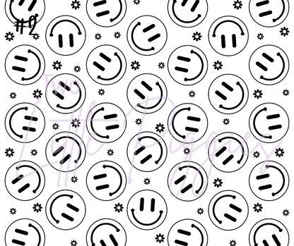 Printed Vinyl - All the Smiles