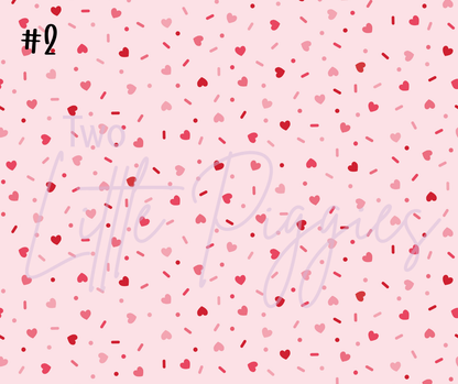 Printed Vinyl - Valentine Treats