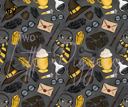 Printed Vinyl - HP - Hufflepuff