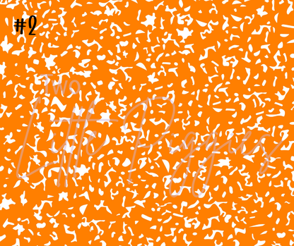 Printed Vinyl - Composition Notebook