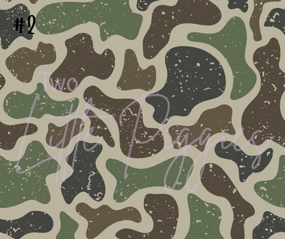 Printed Vinyl - Camouflage