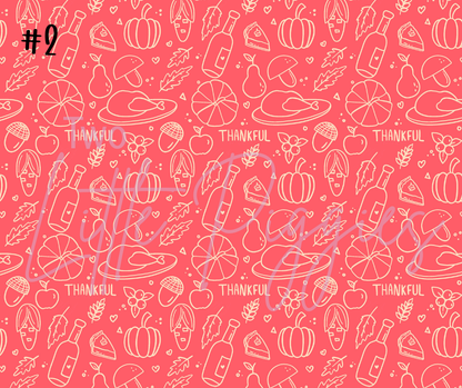 Printed Vinyl - Thankful