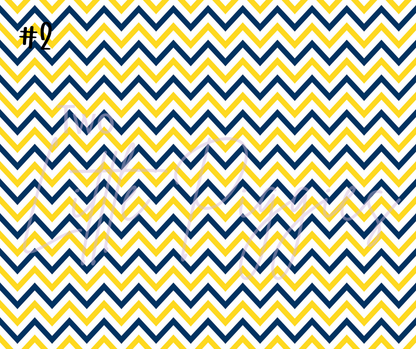 Printed Vinyl - Cheer - Blue and Yellow