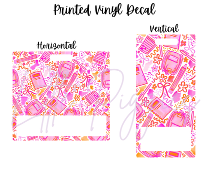 Printed Vinyl - School Prep