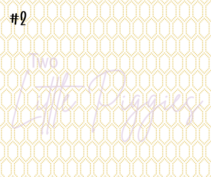 Printed Vinyl - Tropical Leaves Collection