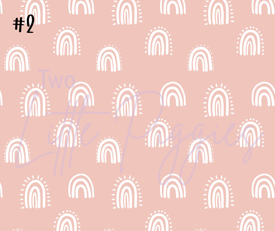 Printed Vinyl - Rosy Christmas