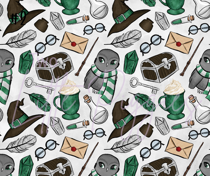 Printed Vinyl - HP - Slytherin