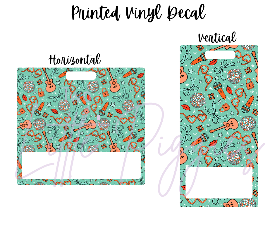 Printed Vinyl - Showgirl