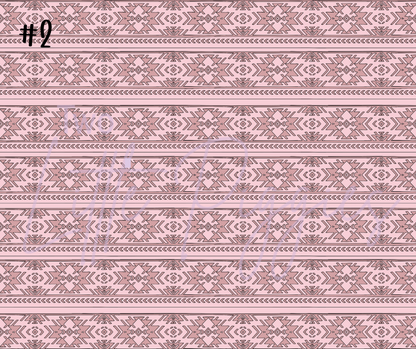 Printed Vinyl - Western Pattern 1 Collection