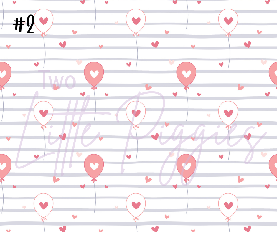 Printed Vinyl - Valentine - Celebrate Love