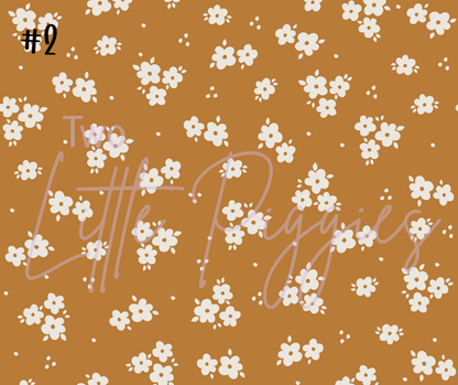 Printed Vinyl - Fall Floral