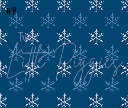 Printed Vinyl - Winter Blush